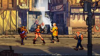 136介绍：第一部Streets of Rage 4游戏预告片是一个过去的严重爆炸